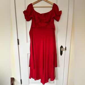Petal & Pup Red Dress